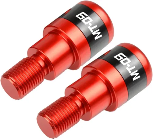 Miniatura 9 de Para Yamaha MT-09 FZ-09 2014 2015 2016 MT09 FZ09 MT FZ 09 Accesorios de motocicleta Manillar Grips Mano extremos Cap (Color : A Negro)