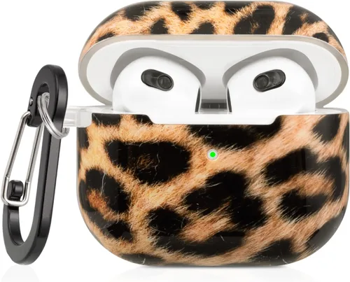 Miniatura 8 de Funda para Airpods 3 de mariposa, funda CutebriCase AirPods de tercera generación 2021 para mujeres y niñas, funda protectora rígida para AirPods 3