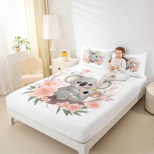 Miniatura 44 de Erosebridal - Juego de sábanas con mapa mundial tamaño TwinXL, juego de ropa de cama azul para niños y niñas, sábana bajera con mapa de varios