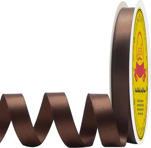 Miniatura 295 de Cinta de satén blanca antigua de doble cara de 1-1/2 pulgadas x 50 yardas, cinta de poliéster para envolver regalos, día de San Valentín, bodas