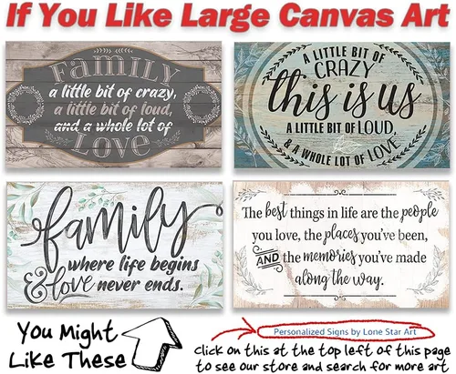 Miniatura 8 de If You Think Our Hands Are Full - Inspirational Home and Office Wall Art Decor, Farmhouse Family Living Room House Quote, Aesthetic Housewarming