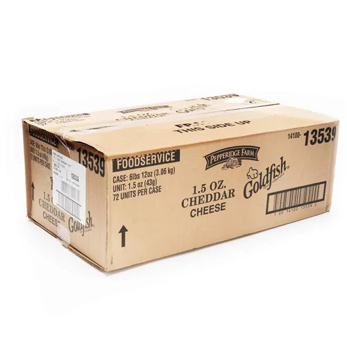 Miniatura 3 de Pepperidge Farm Goldfish - Galletas horneadas con queso cheddar, 1.5 onzas, paquete de 72