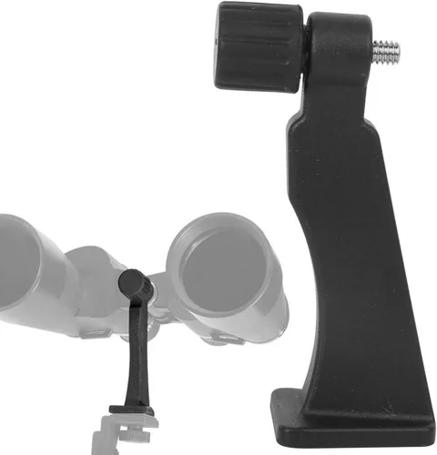 Miniatura 7 de 214 Adaptador de trípode binocular, soporte de adaptador binocular de metal, tornillo de 1/4 pulgadas, accesorio de conexión para telescopio