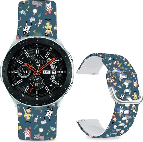 Miniatura 15 de Correas de reloj deportivas compatibles con Samsung Galaxy Watch 7/FE/6/5/4 1.575 in 1.732 in/Galaxy Watch 6 Classic 1.850 in 1.693 in/Watch 3 1.614