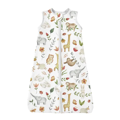 Miniatura 52 de TotAha Saco de dormir para bebés de 6 a 12 meses, paquete de 3, saco de dormir transpirable para bebé, niña, niño, manta usable con cremallera Azul