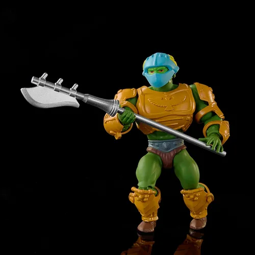 Miniatura 3 de Mattel Masters of the Universe Origins - Juego de figuras de acción y accesorios, juguete coleccionable de la Guardia Eterniana de 5.5 pulgadas