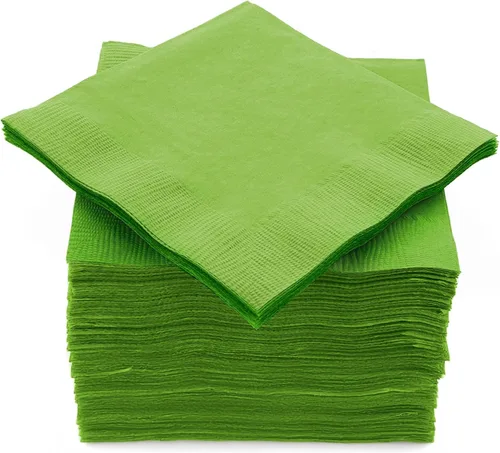 Miniatura 18 de Paquete de 100 servilletas rojas para bebidas, paquete de fiesta grande, 2 capas, ideal para bodas, fiestas, cumpleaños, cenas, almuerzos, cócteles