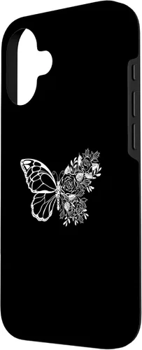 Miniatura 2 de Butterfly with Flowers Design Butterflies Flower Lover Case for iPhone 16