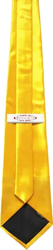 Miniatura 22 de Soophen corbata para hombre 3.75 pulgadas de color sólido