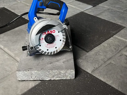 Miniatura 2 de Trabo Paquete de 3 cuchillas de unión de metal con borde turbo de mampostería de 4 pulgadas para cortar cemento, adoquines, hormigón con barra