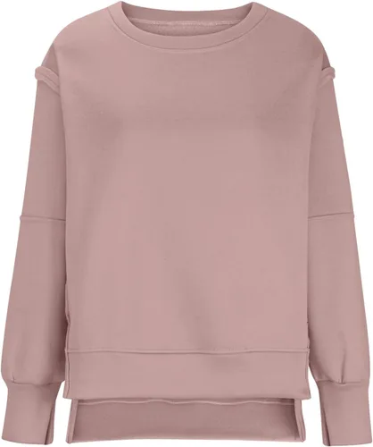 Miniatura 5 de Oversized Sweatshirts for Women Long Sleeve Crewneck Y2K Baggy Shirts Solid Casual Trendy No Hood Hoodie Tops 2023
