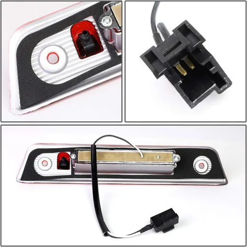 Miniatura 4 de DNA MOTORING 3BL-JLIR08-LED-RD - Luz de freno LED de tercera cola con lente roja [compatible con Jeep Liberty 08-12] Rojo