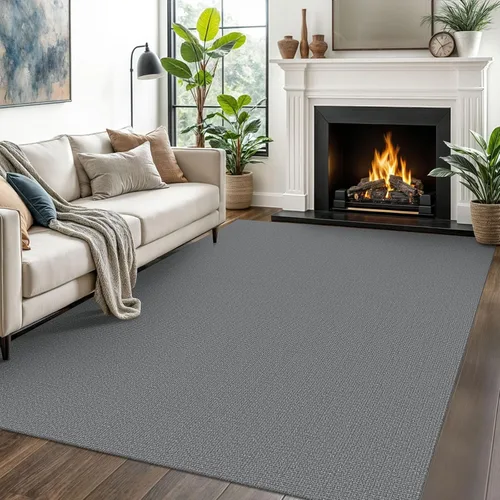 Miniatura 107 de EARTHALL Alfombra pequeña de 2 x 3 pies, lavable para entrada, antideslizante, trenzada, alfombra para puerta interior y exterior, alfombra tejida