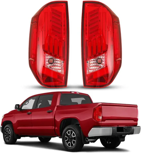 Miniatura 8 de Nixon Offroad Luces traseras para Toyota Tundra 2014 2015 2016 2017 2018 2019 2020 2021 Luces traseras LED Luces traseras Conjunto de luces traseras