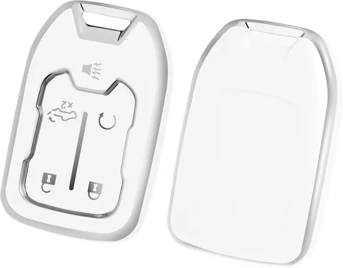 Miniatura 10 de Funda para llavero de automóvil compatible con GMC, funda para llavero compatible con Chevy Suburban Silverado GMC Sierra Terrain Acadia 1500 2500HD