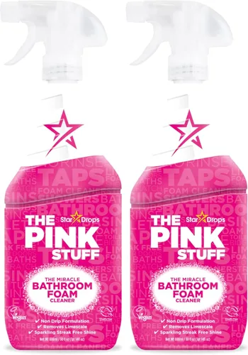Miniatura 12 de Stardrops - The Pink Stuff - Limpiador en espuma para baños Miracle 750 ml - Para baños, azulejos, espuma de jabón, sarro, sin marcas