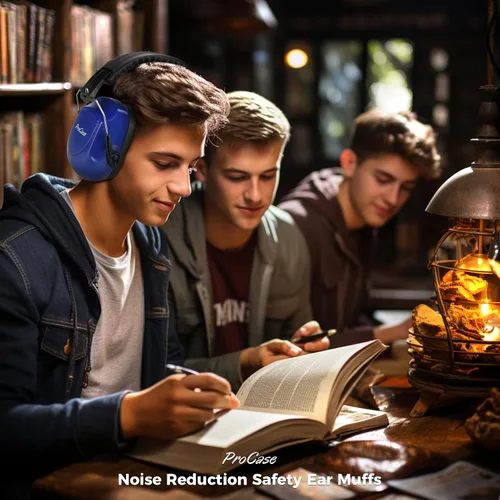 Miniatura 63 de ProCase NRR 28dB Noise Reduction Ear Muffs, Foldable Adjustable Noise Cancelling Headphones