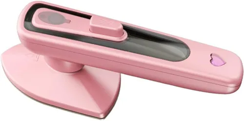 Homoyoyo Plancha de viaje pequeña Plancha eléctrica plancha de vapor de ropa de viaje vaporizador portátil Mini vapor de mano de hierro vaporizador