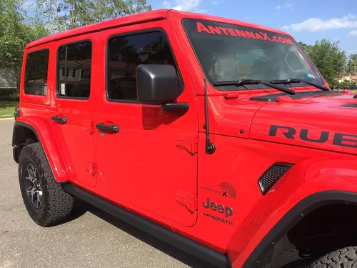 Miniatura 6 de Antena todoterreno (13 pulgadas) para Jeep Wrangler JK JL Gladiator JT