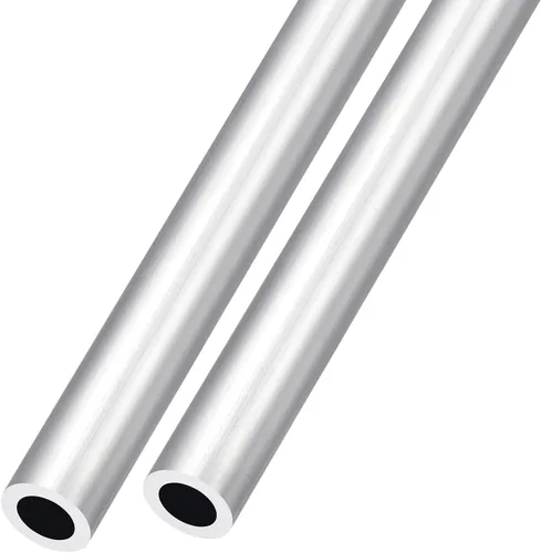 Miniatura 25 de METALLIXITY Tubo de aluminio 6063 (0.394 in de diámetro x 0.276 in de diámetro interior x 11.811 in de largo), 2 piezas, tubo redondo de aluminio