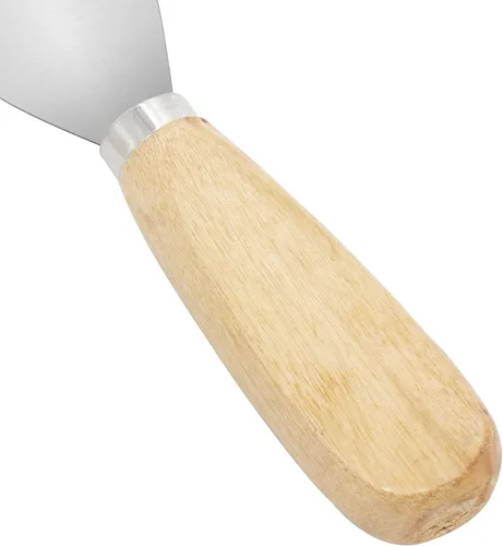 Miniatura 4 de Cuchillo de masilla, raspador de metal de 3.5 pulgadas, cuchillos de mango de madera para paneles de yeso, calcomanías, papel de pared, parches