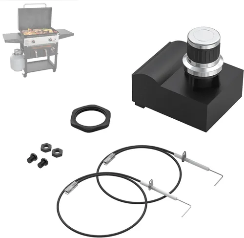 Miniatura 11 de Encendedor electrónico de parrilla de 4 salidas con paquete de 4 agujas de encendido para parrilla Blackstone de 36 pulgadas, kit de reemplazo