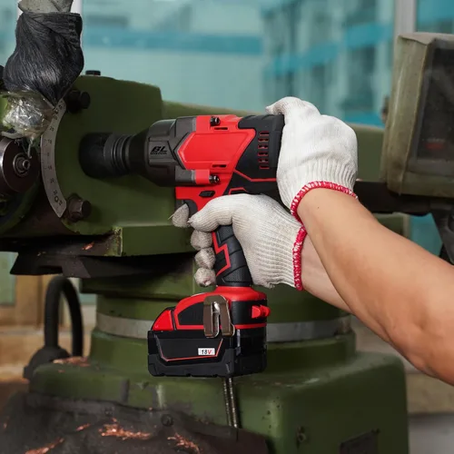 Miniatura 5 de Llave de impacto inalámbrica sin escobillas de 18 V, 3/4 pulgada, torque máximo de 1100 pies/libra (1500 Nm), ajuste de 4 velocidades, arranque