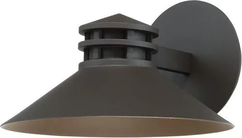 Miniatura 5 de WAC Lighting dweLED, Sodor - Lámpara de pared LED de 8 pulgadas para interiores y exteriores, 3000 K, color negro