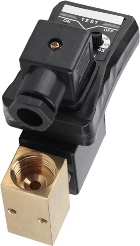 Miniatura 5 de Válvula de drenaje automática del compresor de aire 110V AC con función de temporizador para sistemas de aire comprimido Secadoras Válvula