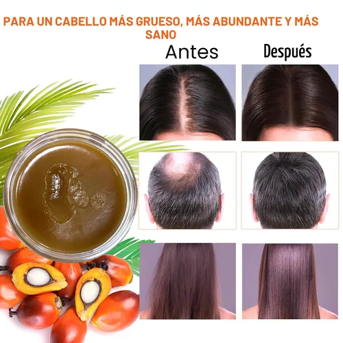 Miniatura 4 de MISICH Aceite de batana crudo para el crecimiento del cabello, pasta de aceite de Botana 100% natural puro de Honduras, mascarilla orgánica sin