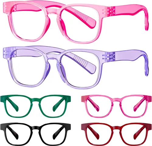 Miniatura 11 de Eyekepper Paquete de 5 lentes de lectura de gran tamaño, lectores retro para mujer, incluyen lectores Sunshine +0.50