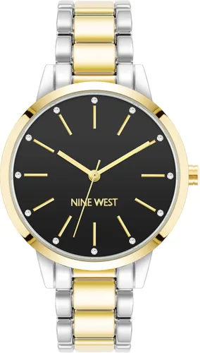 Miniatura 13 de Nine West Reloj de pulsera con detalles de cristal para mujer