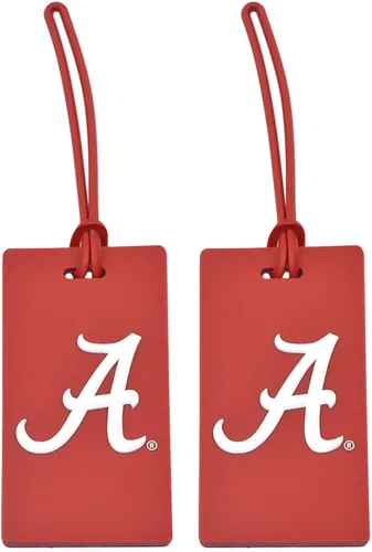 Miniatura 19 de Paquete de 2 etiquetas de PVC para equipaje de Alabama Crimson Tide