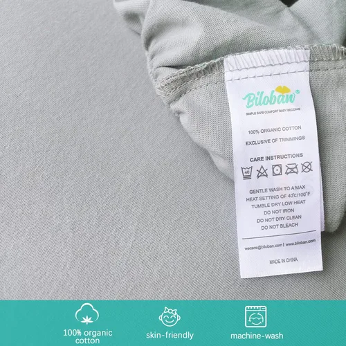 Miniatura 6 de Sábanas de moisés ajustadas para Dream On Me Lacy, Delta Children Curve, Regalo Baby Basics™ Infant, Fisher Price, Simmons Kids (para gemelos)