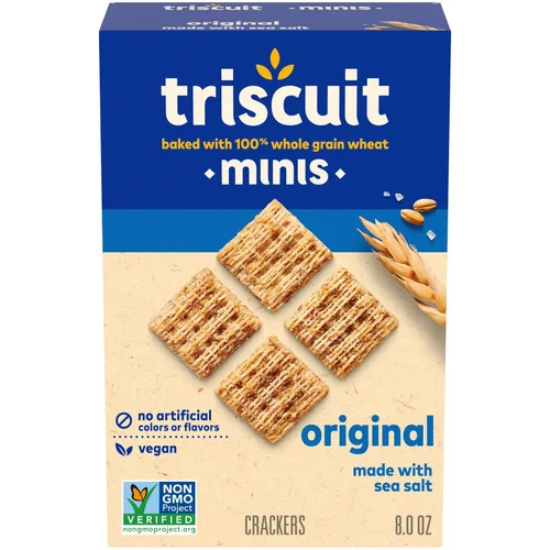 Miniatura 22 de Triscuit Galletas originales orgánicas) sin OMG, 7 onzas (paquete de 6)