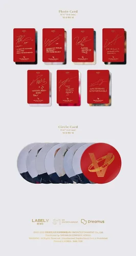 Miniatura 4 de WayV Take Over The Moon 2nd Mini Album - CD, fotolibros, tarjeta de fotos, tarjeta circular, póster plegado con juego de calcomanías decorativas