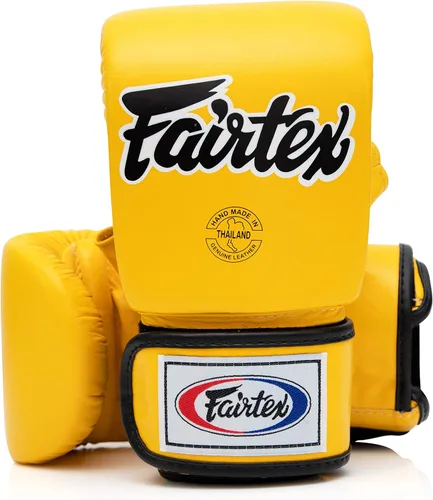 Miniatura 10 de Fairtex TGO3 - Guantes de boxeo Muay Thai para hombres, mujeres, niños, diseño especial de pulgar abierto, guantes de MMA, kickboxing, gimnasio