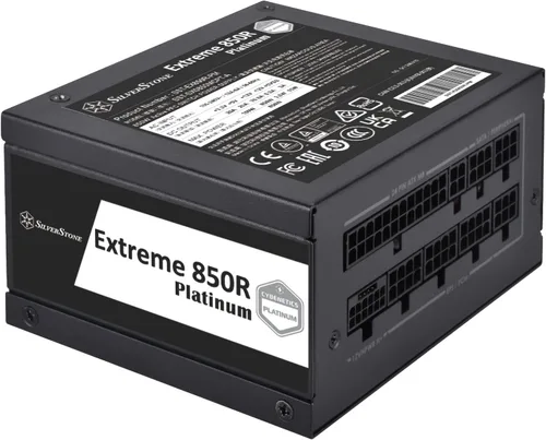 Miniatura 5 de SilverStone Tecnología Extreme 850R Platinum Cybenetics Platinum 850W SFX12V 4.0 (ATX 3.0) y fuente de alimentación PCIe 5.0 SFX, SST-EX850R-PM