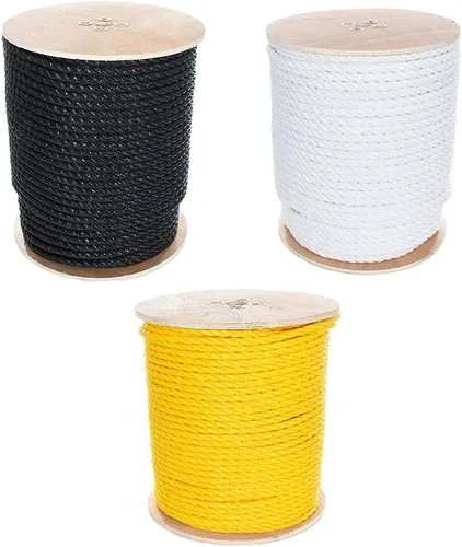 Miniatura 2 de Cuerda de polipropileno trenzado Flotante Polypro Cord - Marina, Náutica, Proyectos húmedos Blanco
