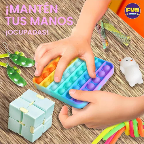 Miniatura 3 de Caja de juguetes para niñas y niños, FunKidz paquete misterioso de juguetes sensoriales para la ansiedad para niños, regalos para fiestas, premios