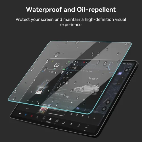 Miniatura 6 de Protector de pantalla para Tesla Model 3/Y, accesorios de 15 pulgadas, protector de pantalla táctil brillante para el modelo Y (2025 ~ 2020)