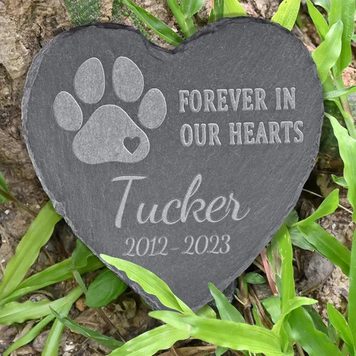 Miniatura 3 de Regalo conmemorativo de la pérdida de perro, piedra conmemorativa personalizada para mascotas, lápida de condolencias para perros por pérdida
