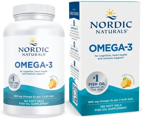 Suplemento de Omega-3 de limón de Nordic Naturals, 03760, Default, 1, 1