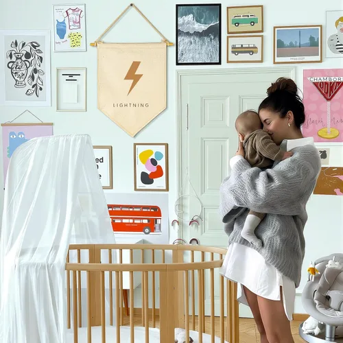 Miniatura 2 de Bienvenido al Mundo Pequeñito - Decoración de Anuncio de Bebé - Regalo de Felicitaciones para Recién Nacido - Regalo de Baby Shower - Decoración