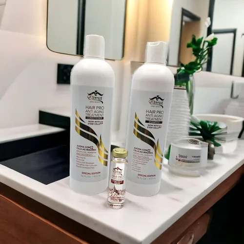 Miniatura 6 de Eternal Hair Pro Tratamiento Anti Envejecimiento Champú y Acondicionador Células Madre Suero