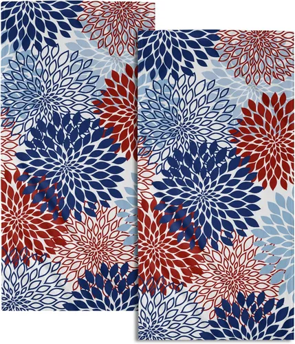 Miniatura 19 de Winter Trees - Juego de 2 toallas de mano de 28 x 14 pulgadas, diseño de árbol de pino de nieve, color beige, absorbente, de microfibra, para baño