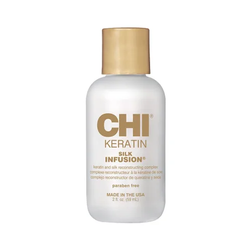 Miniatura 11 de CHI Infusión de seda de queratina, suero hidratante para el cabello para restaurar la suavidad y el brillo, ayuda a secar el cabello dañado, sin