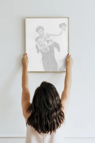 Miniatura 7 de Regalo de aniversario personalizado para marido, letra de canción de boda, póster de canción de primer baile, decoración de arte de pared, regalos