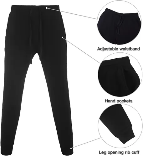 Miniatura 4 de Conjunto deportivo de forro polar con capucha para hombre, 2 piezas, conjunto casual para correr