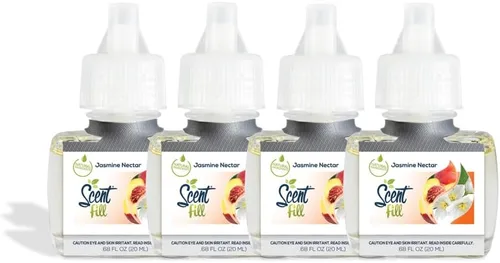 Miniatura 30 de Scent Fill Ambientador enchufable de pachulí de vainilla, 4 recambios de aceite perfumado